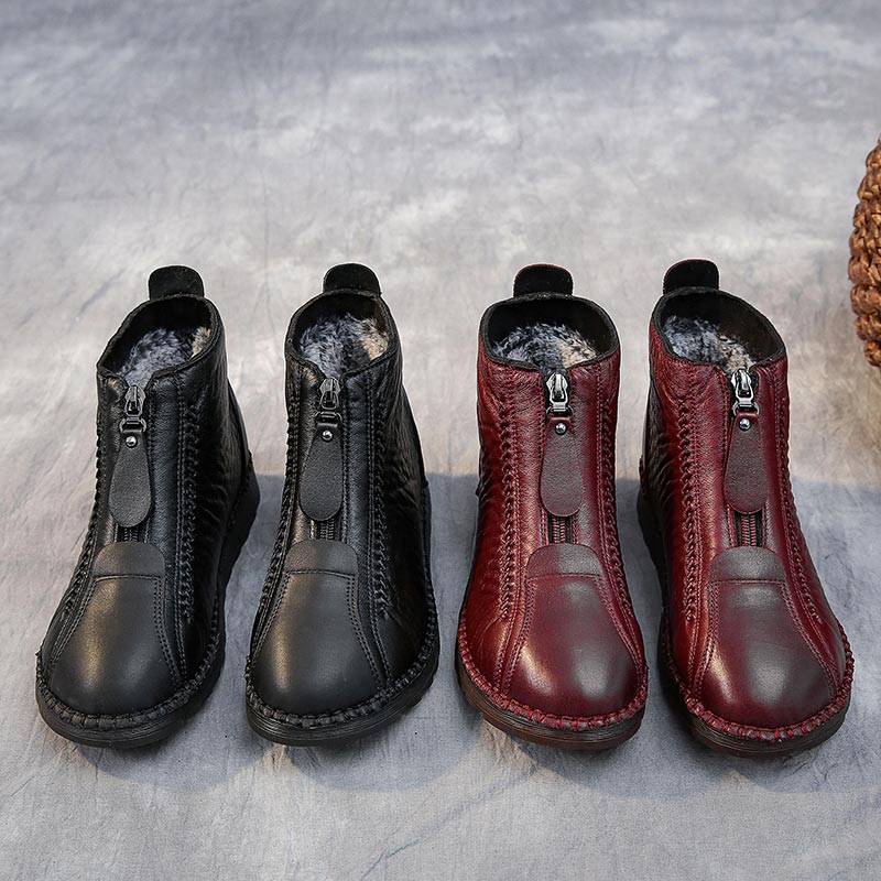 Japanese Lifestyle Brand - high cut pu leather sneakers women