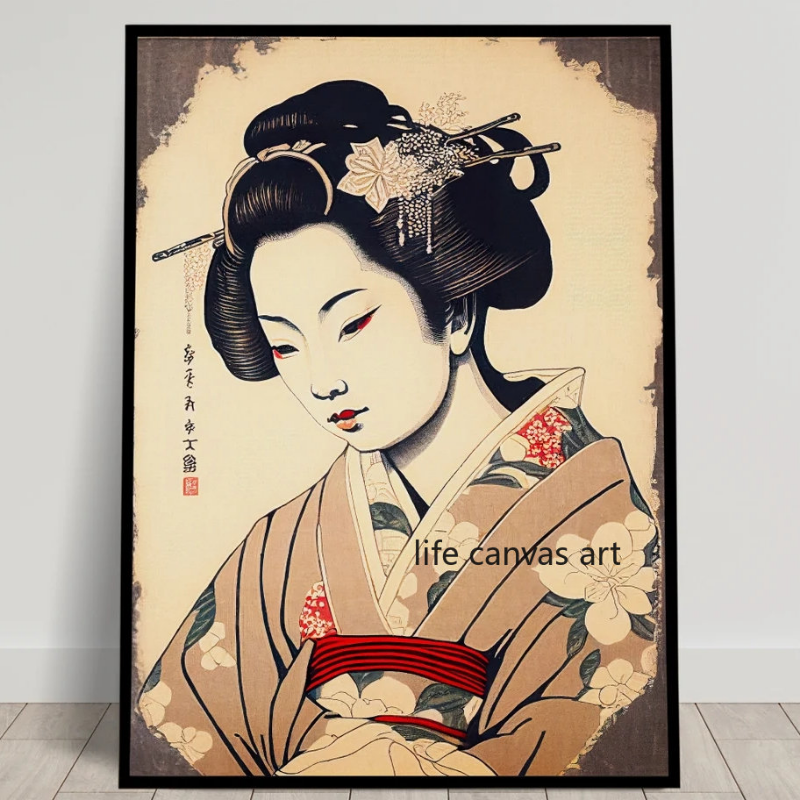 Vintage Japanese Style Ukiyo-e - Japanese Lifestyle Home 리뷰 및 가격