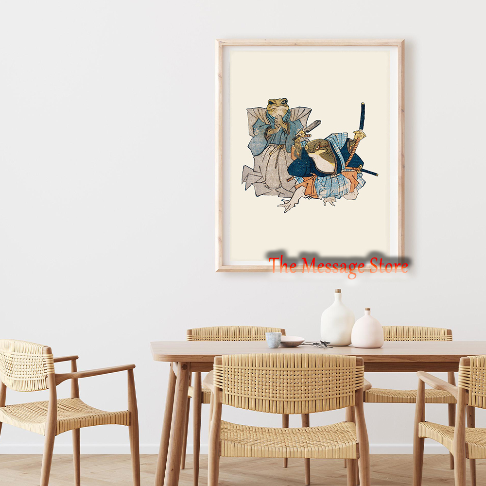 Japanese Frog Art Vintage Frog - Japanese Lifestyle Home 리뷰 및 가격