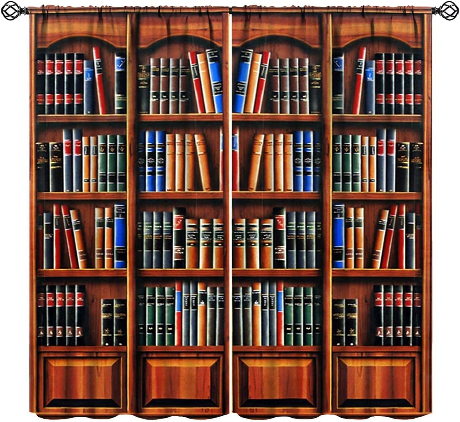 Retro Bookcase Curtains,Vintag - Japanese Lifestyle Books 리뷰 및 가격