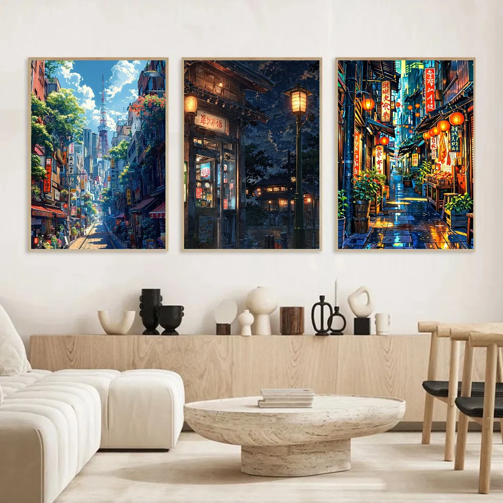 Manga Style Japanese Street La - Japanese Lifestyle Home 리뷰 및 가격